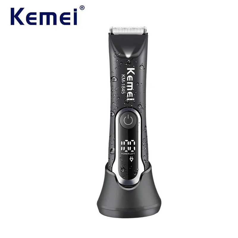 Men Grooming Hygiene - Kemei Leistenhaarschneider für Männer, elektrische Haarschneidemaschine,