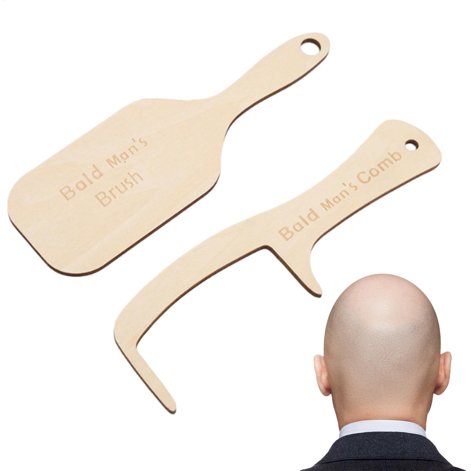 Men Grooming Hygiene - 2 stücke Lustige Glatze Mann Pflege