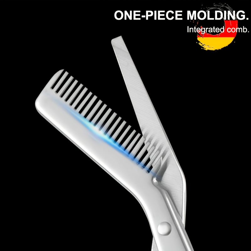 Men'S Grooming Eyebrow Trimming - Augenbrauen-Trimmschere aus Edelstahl mit Kamm, Gesichtspflege-Werkzeug