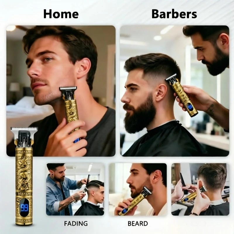 T9 Elektrischer Bartschneider  – Men Grooming Hygiene Bewertung und Preis