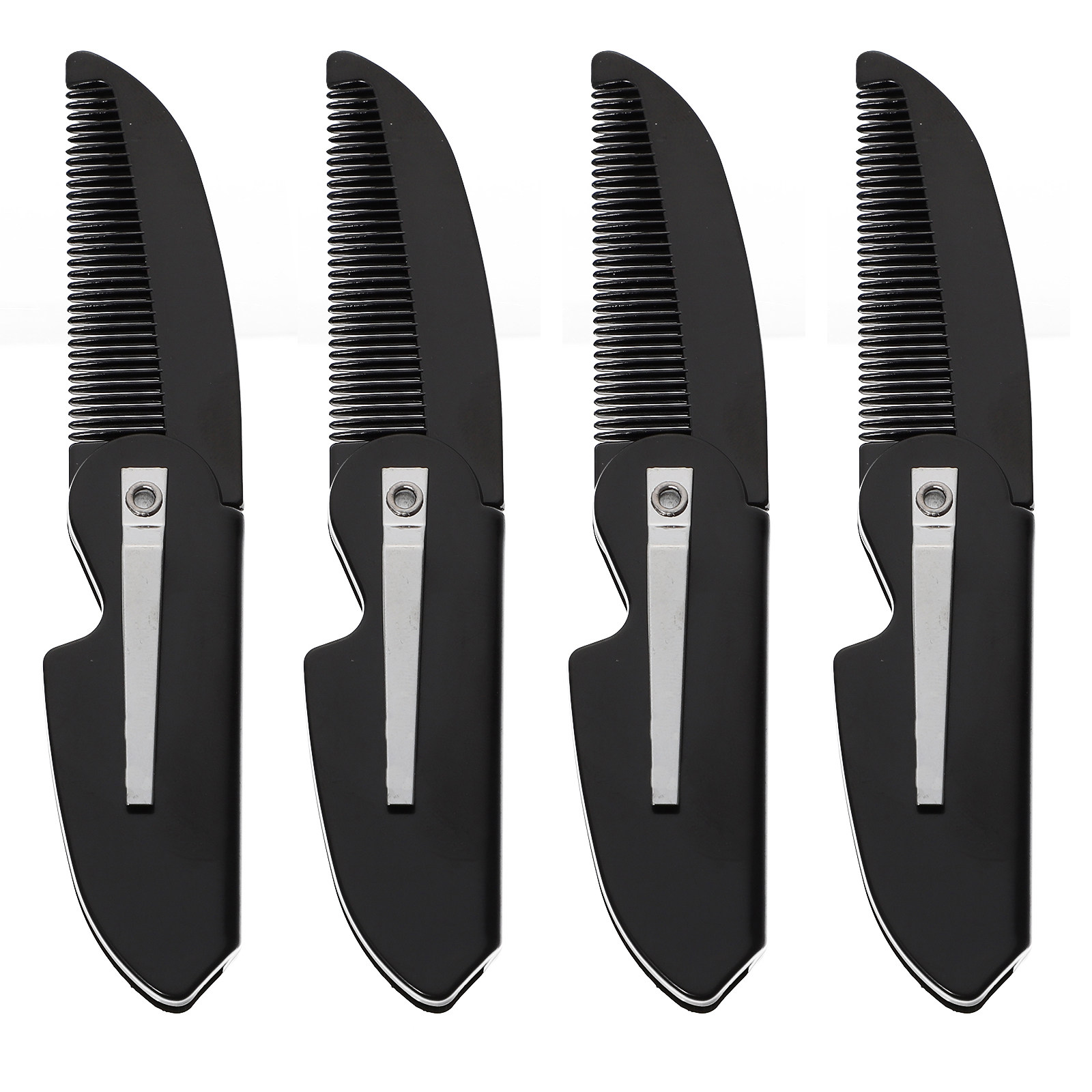 4-teiliger faltbarer Bartkamm  – Men'S Grooming Tool Bewertung und Preis