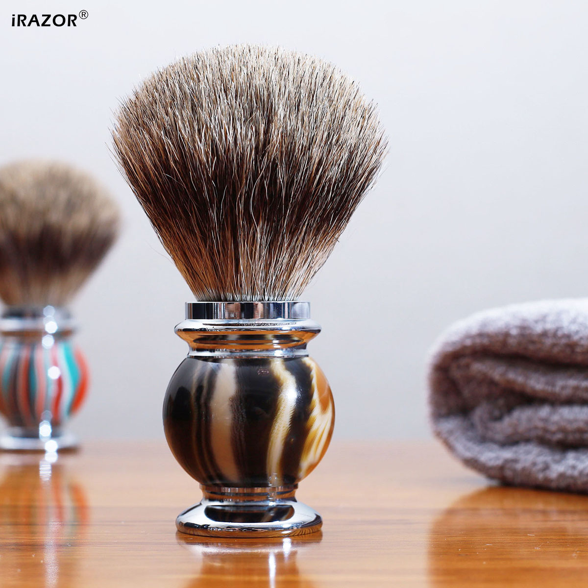 iRAZOR Silvertip Rasierpinsel  – Men Grooming Hygiene Bewertung und Preis