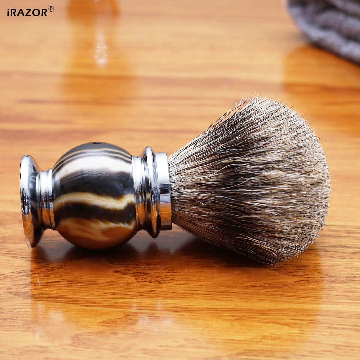iRAZOR Silvertip Rasierpinsel  – Men Grooming Hygiene Bewertung und Preis