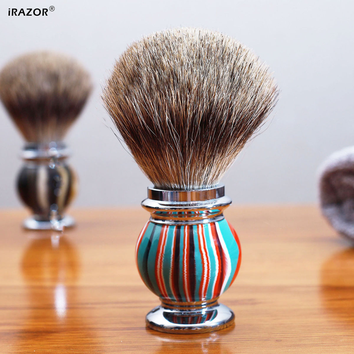 iRAZOR Silvertip Rasierpinsel  – Men Grooming Hygiene Bewertung und Preis
