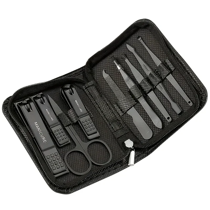 9-teiliges Maniküre-Set Pedikü – Men'S Grooming Tool Bewertung und Preis