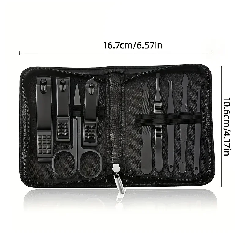9-teiliges Maniküre-Set Pedikü – Men'S Grooming Tool Bewertung und Preis