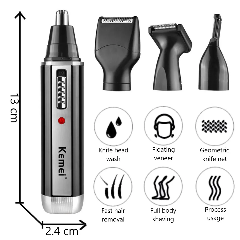 Kemei 4-in-1-Trimmer für Männe – Men Grooming Hygiene Bewertung und Preis