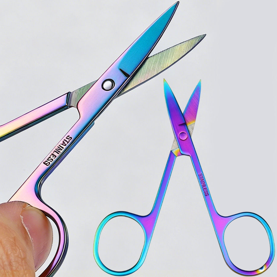 Kleine Gesichtshaarschere für  – Men'S Grooming Eyebrow Trimming Bewertung und Preis